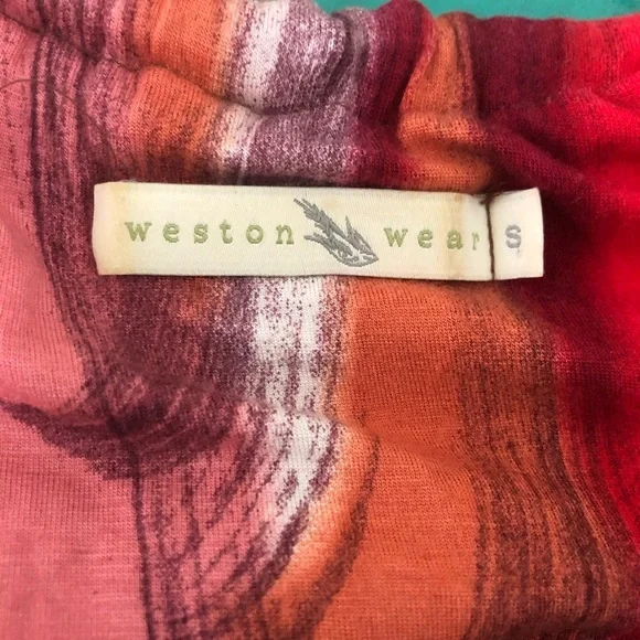 Weston Wear Red Abstract Sleeveless Dress - Picture 7 of 8